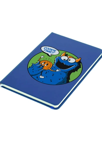 Блокнот А5 Коржик (Cookie Monster Loki) Светло-голубой (92228-3423-SK) MobiPrint (257326241)