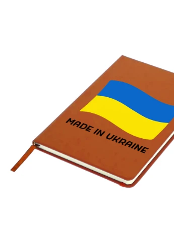 Блокнот А5 Зроблено в Україні Помаранчевий (92228-3726-OG) MobiPrint (257322894)
