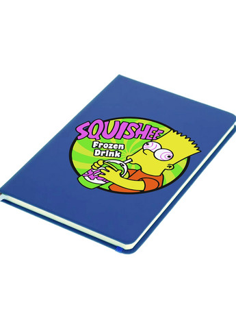 Блокнот А5 Барт Сімпсон (Bart The Simpsons) Світло-блакитний (92228-3410-SK) MobiPrint (257327562)