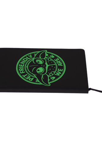 Блокнот А5 Грогу Бейбі Йода (The Mandalorian) Чорний (92228-3427-BK) MobiPrint (257322209)