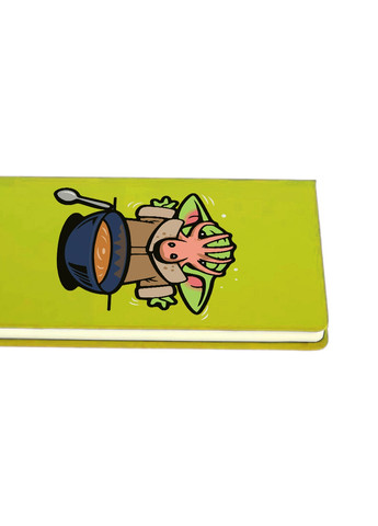 Блокнот А5 Мандалорець (The Mandalorian) Салатовий (92228-3441-LM) MobiPrint (257323488)