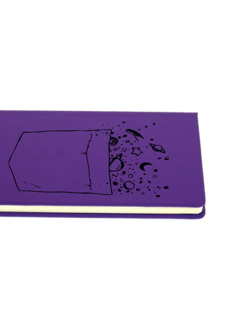 Блокнот А5 Космос в кармане (Space in Pocket) Фиолетовый (92228-3426-PU) MobiPrint (257327750)