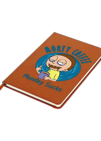 Блокнот А5 Рик и Морти (Rick and Morty) Оранжевый (92228-3442-OG) MobiPrint (257327379)