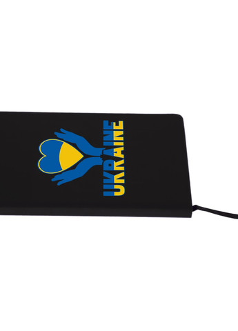 Блокнот А5 Україна Чорний (92228-3687-BK) MobiPrint (257325377)