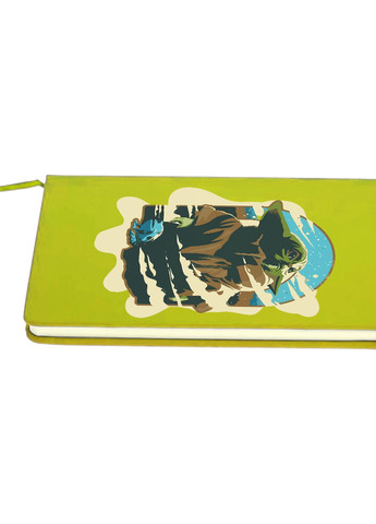 Блокнот А5 Грогу Йода рамка-портрет(Grogu Baby Yoda) Салатовый (92228-3523-LM) MobiPrint (257325245)
