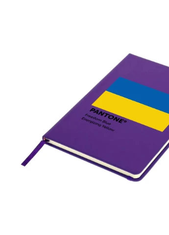 Блокнот А5 Україна Пантон Фіолетовий (92228-3758-PU) MobiPrint (257322602)