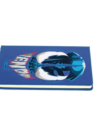 Блокнот А5 Веном (Venom) Светло-голубой (92228-3421-SK) MobiPrint (257322888)