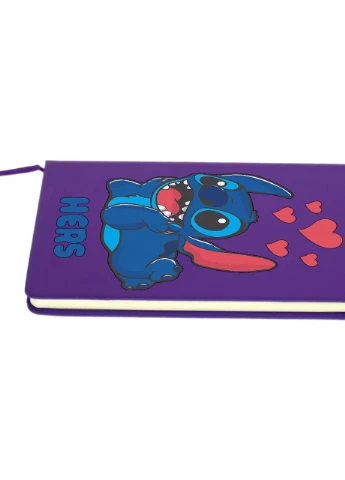 Блокнот А5 Стіч (Stitch Hers) Фіолетовий (92228-3469-PU) MobiPrint (257324427)