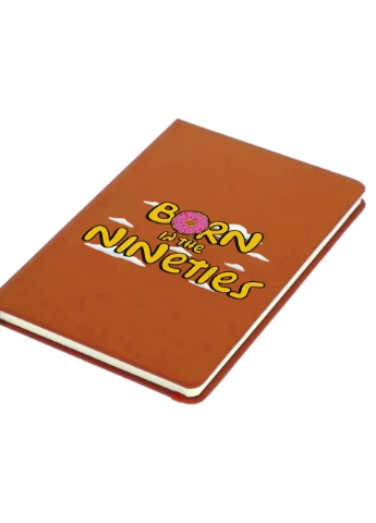 Блокнот А5 The Simpsons Born in the nineties Помаранчевий (92228-3413-OG) MobiPrint (257327183)