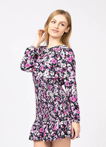 Фуксинова (кольору Фукія) повсякденний сукня жіноча Yuki