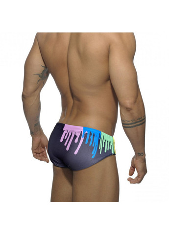 Мужские черные пляжные мужские плавки UXH