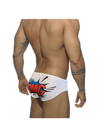 Мужские белые пляжные модные плавки UXH