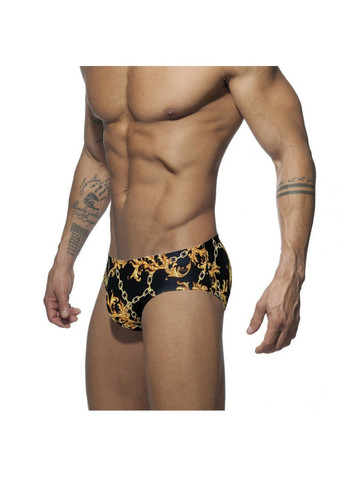 Мужские черные пляжные мужские плавки UXH