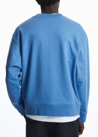 Голубой демисезонный свитер Cos