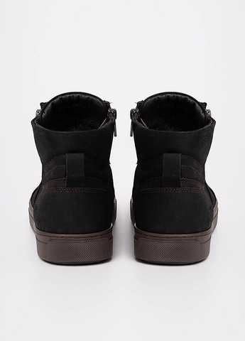 Темно-коричневые зимние мужские ботинки Yuki