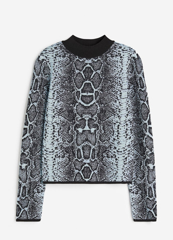 Бірюзовий демісезонний светр H&M