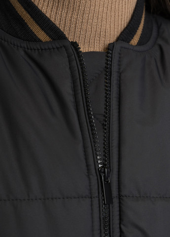 Чорна демісезонна куртка жіноча Arber Bomber W2L