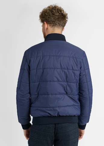 Синя демісезонна куртка чоловіча Arber Varsity Jacket H19