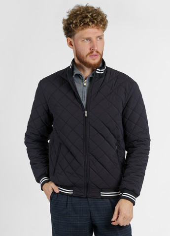 Черная демисезонная куртка мужская Arber Varsity Jacket H19