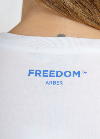 Белая футболка мужская Arber T-SHIRT FF16