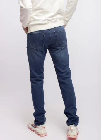 Черные демисезонные джинсы мужские тейпер Colt Denim