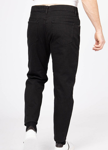 Черные демисезонные джинсы мужские Figo