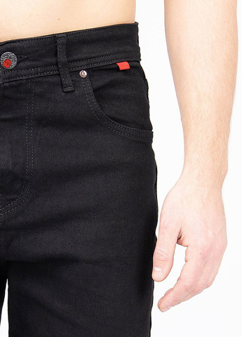 Черные демисезонные джинсы мужские No Brand