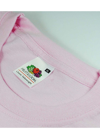 Светло-розовая футболка Fruit of the Loom