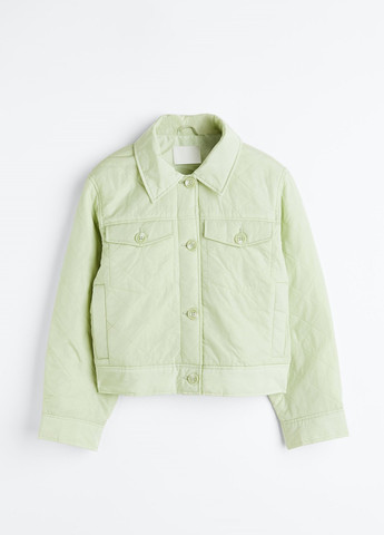 Світло-зелена демісезонна куртка H&M