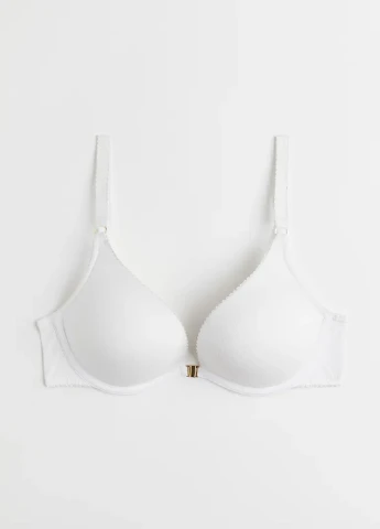 Білий бюстгальтер H&M