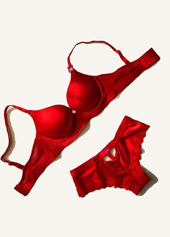 Червоний демісезонний комплект 8024 червоний Victoria's Secret