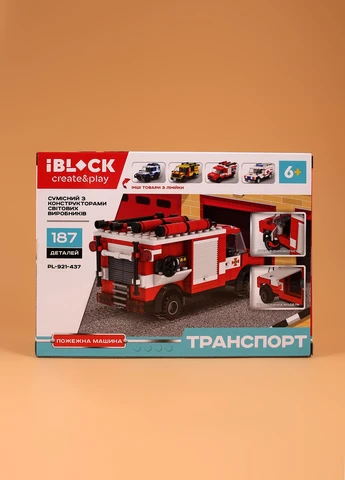 Конструктор Пожежна служба PL-921-437 Iblock (257418430)