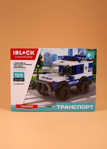 Конструктор Поліция PL-921-437 Iblock (257418423)