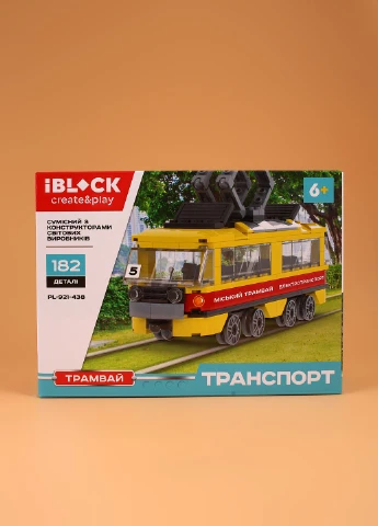 Конструктор Трамвай PL-921-438 Iblock (257418433)