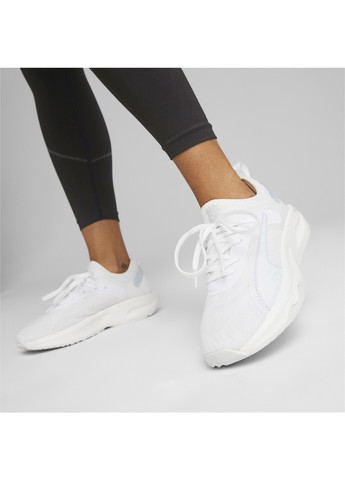 Белые всесезонные кроссовки pwr xx nitro nova shine training shoes women Puma