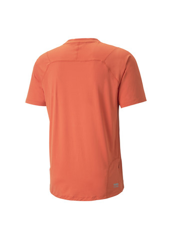 Оранжевая футболка seasons coolcell trail running tee men Puma