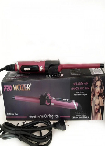 Плойка для волосся Pro Mozer Mz-6629 афрокудрі для завивки з регулюванням температури No Brand (257425216)