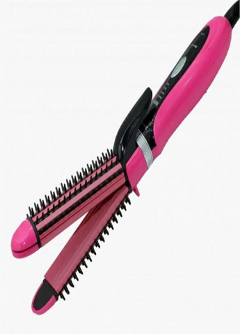 Багатофункціональна плойка прасок для волосся 3в1 Gemei GM 2922 рожевий No Brand (257457511)