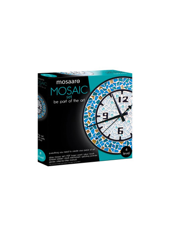Скляна мозаїка Round clock MA4001 Mosaaro (257452373)
