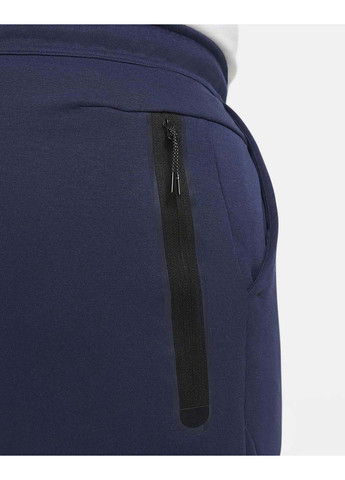 Темно-синие кэжуал демисезонные брюки Nike