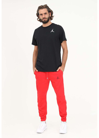 Красные кэжуал демисезонные брюки Jordan