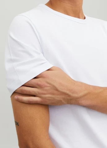 Біла футболка JACK&JONES