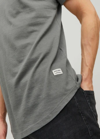 Графітова футболка JACK&JONES