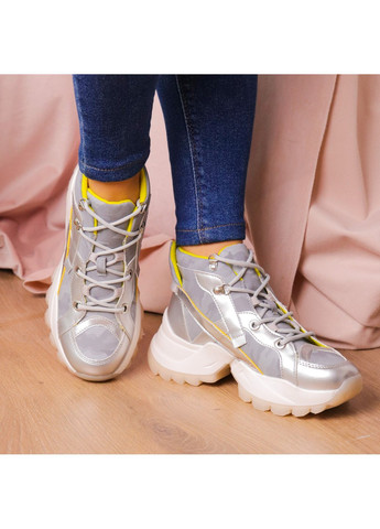 Черевики жіночі Rowan 2395 23 5 Срібло Fashion (257467096)