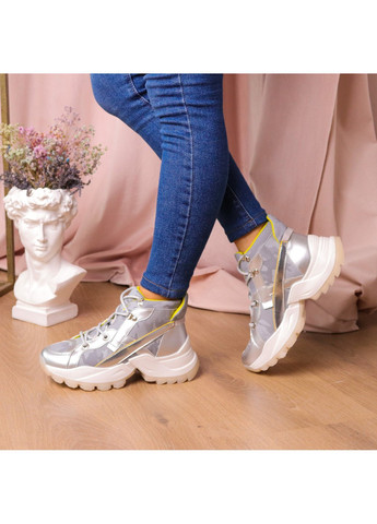 Черевики жіночі Rowan 2395 23 5 Срібло Fashion (257467096)