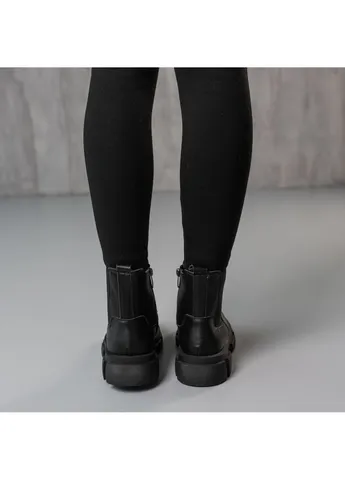 Осенние ботинки женские trauma 3800 245 черный Fashion