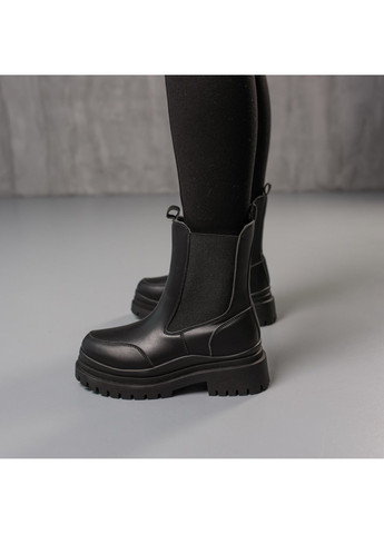 Черевики жіночі Camie 3862 24 Чорний Fashion (257466643)