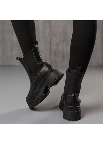 Черевики жіночі Camie 3862 24 Чорний Fashion (257466643)