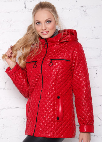 Червона демісезонна куртка мелісса демісезонна MioRichi