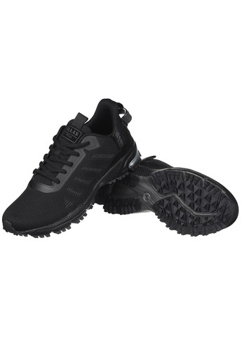 Черные демисезонные мужские кроссовки 7329-1 Baas